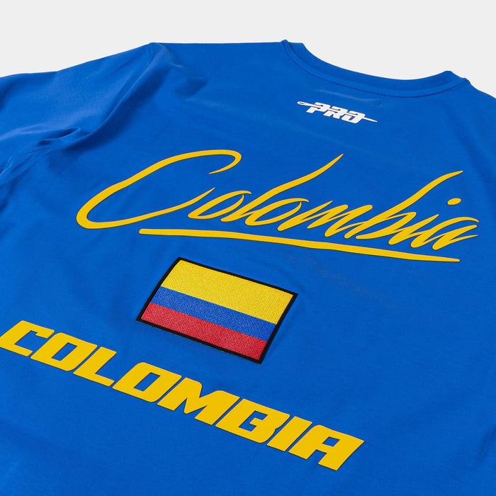 Columbia Nations Mens Short Sleeve Shirt (Royal Blue)