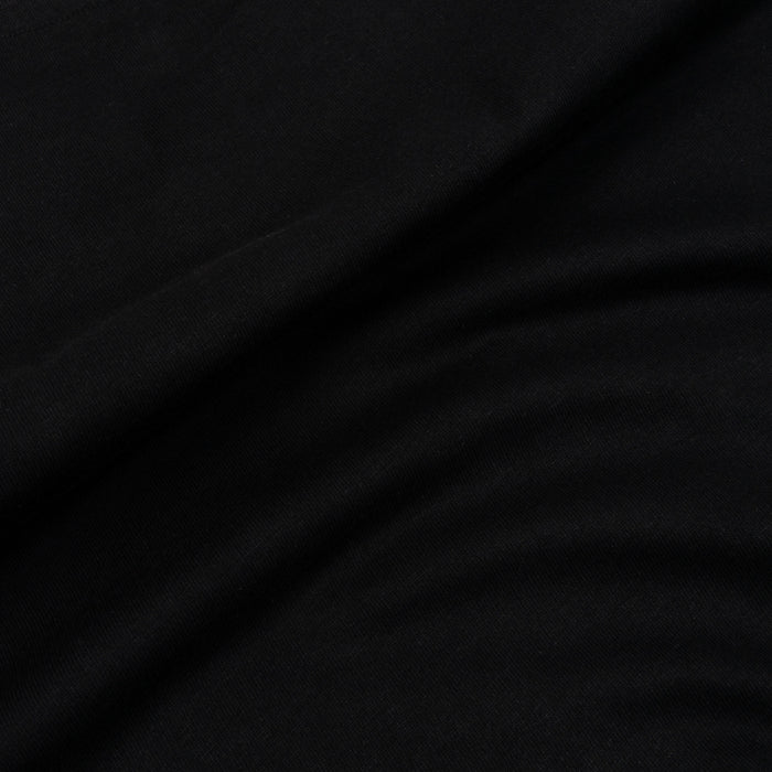 Cropped Tee Mens Short Sleeve Shirt (Black)