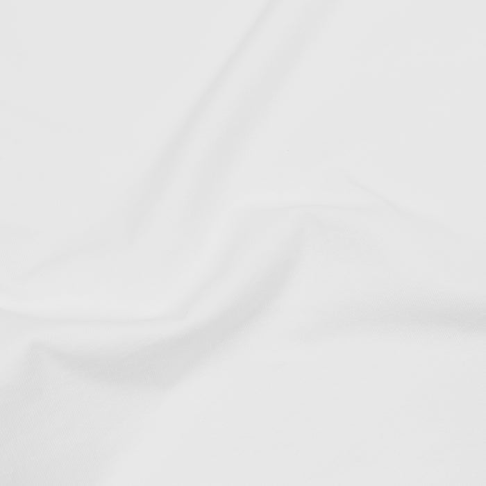 Cropped Tee Mens Short Sleeve Shirt (White)