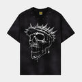 Crown Of Thorns Washed Mens Short Sleeve Shirt (Black/White)