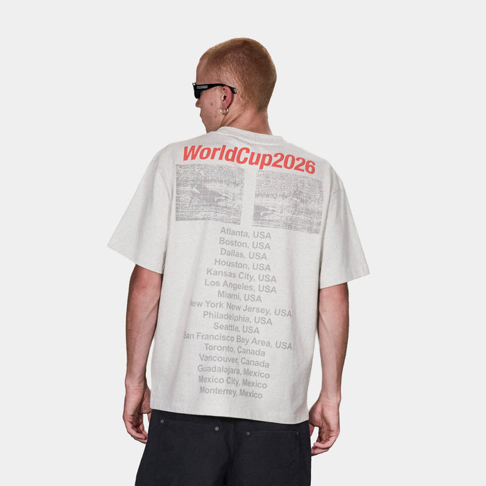 Cup Heavyweight Mens Short Sleeve Shirt (Ash Grey)