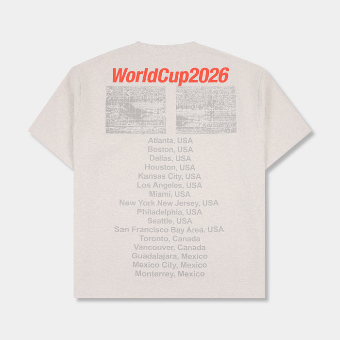 Cup Heavyweight Mens Short Sleeve Shirt (Ash Grey)