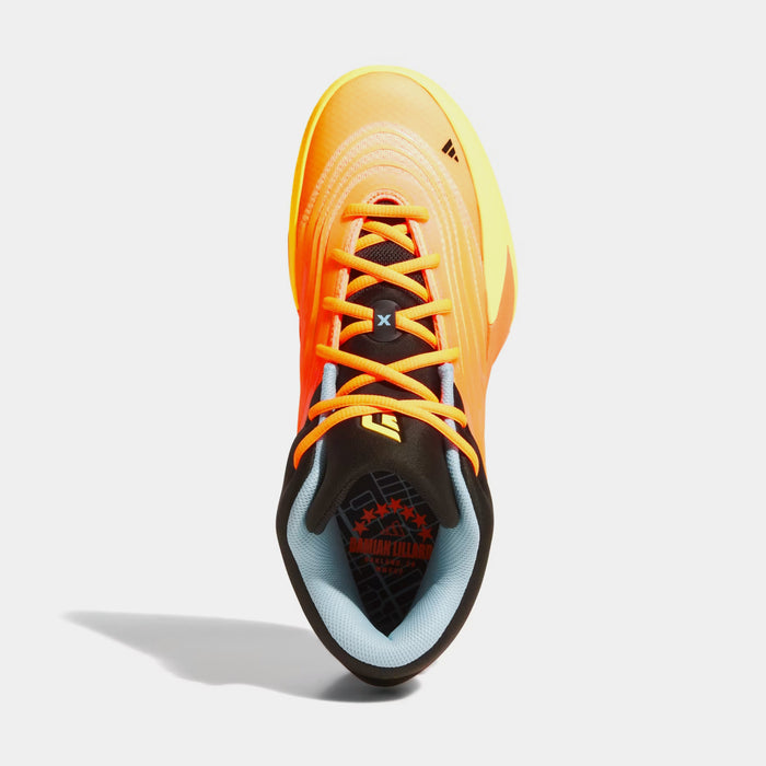 Dame 10 All Star Mens Basketball Shoes (Lucid Orange/Ice Tangerine/Icey Blue)