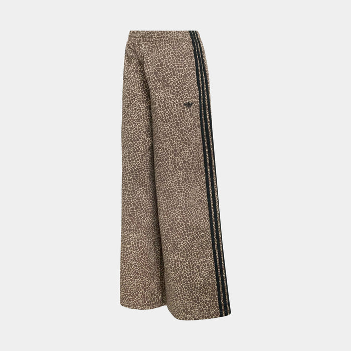 Denim Firebird Oversized All Over Print Womens Pants (Earth Strata/ Stone Khaki)
