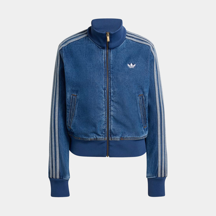 Denim Firebird Track Womens Jacket (Medium Vintage Denim)