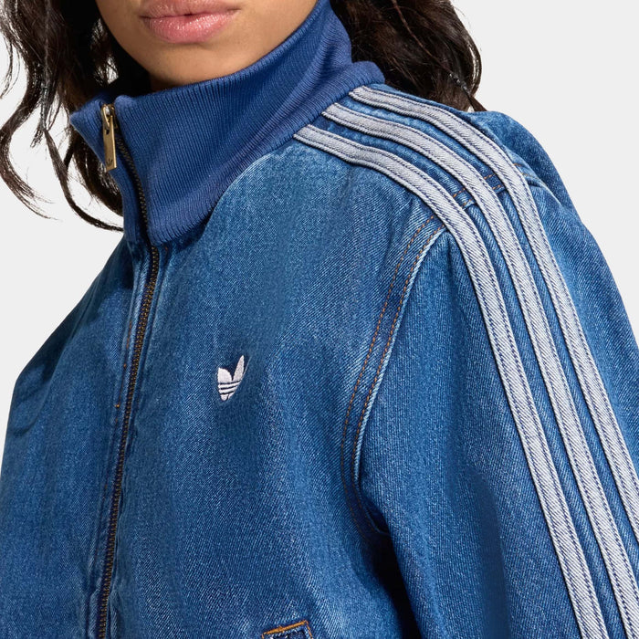 Denim Firebird Track Womens Jacket (Medium Vintage Denim)