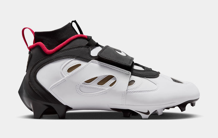 Diamond Turf 2 Mens Training Cleats (Black/White/Prime Red/Metallic Gold) Limit One Per Customer