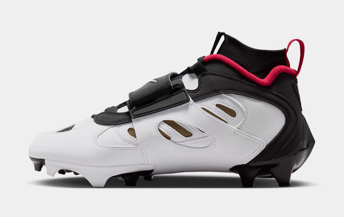 Diamond Turf 2 Mens Training Cleats (Black/White/Prime Red/Metallic Gold) Limit One Per Customer