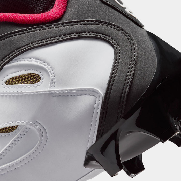 Diamond Turf 2 Mens Training Cleats (Black/White/Prime Red/Metallic Gold) Limit One Per Customer