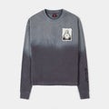 Double Vision Thermal Washed Mens Long Sleeve Shirt (Grey)