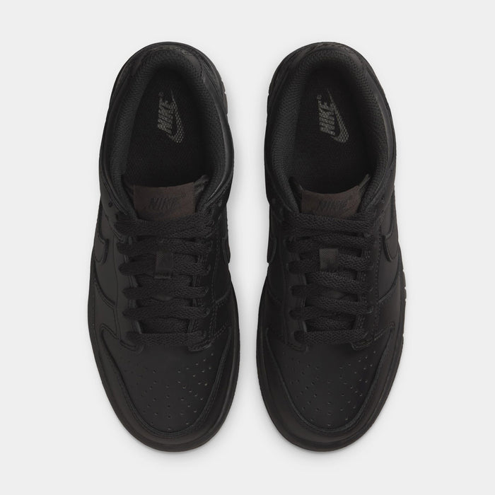 Dunk Low Grade School Lifestyle Shoes (Black/Black/Black)