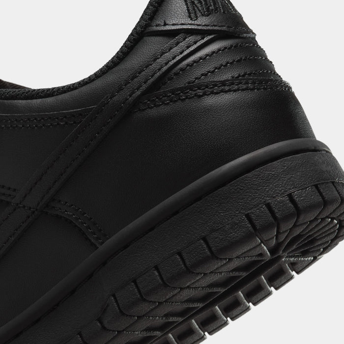 Dunk Low Grade School Lifestyle Shoes (Black/Black/Black)