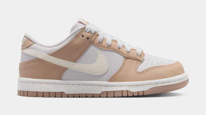 Dunk Low Grade School Lifestyle Shoes (Linen/Sail/Platinum Tint)