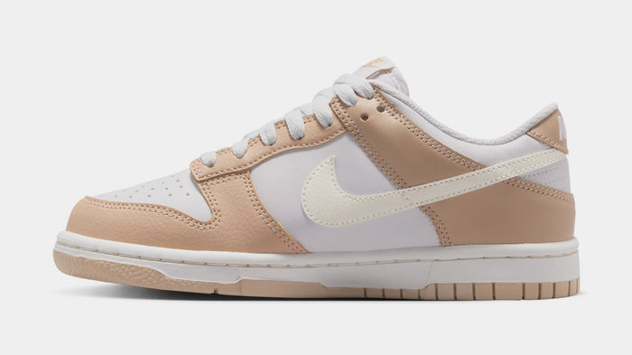 Dunk Low Grade School Lifestyle Shoes (Linen/Sail/Platinum Tint)