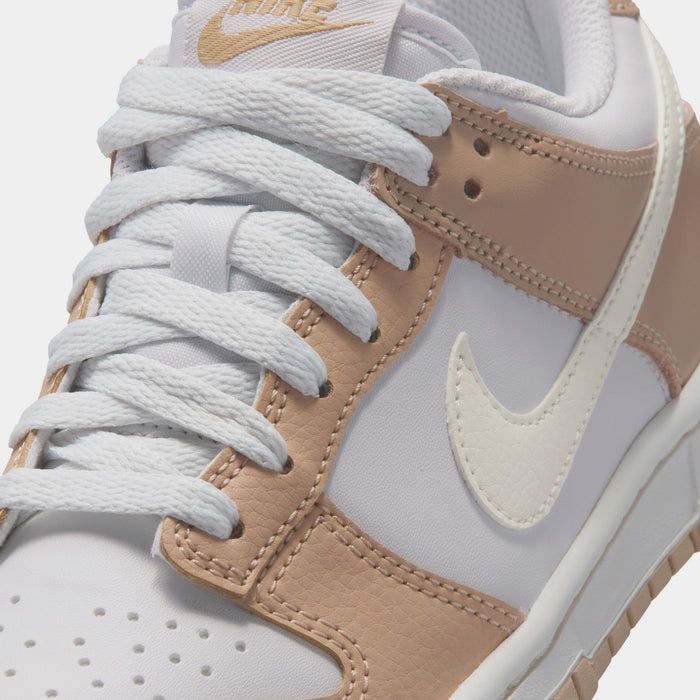 Dunk Low Grade School Lifestyle Shoes (Linen/Sail/Platinum Tint)