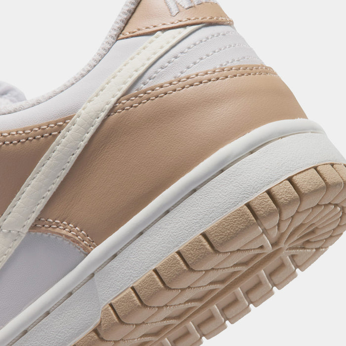 Dunk Low Grade School Lifestyle Shoes (Linen/Sail/Platinum Tint)