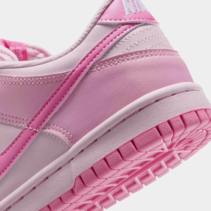 Dunk Low Grade School Lifestyle Shoes (Pink Rise/Playful Pink/Pink Foam/White)