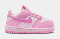 Dunk Low Infant Toddler Lifestyle Shoes (Pink Rise/Playful Pink/Pink Foam/White)