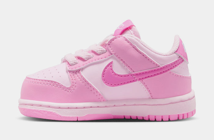 Dunk Low Infant Toddler Lifestyle Shoes (Pink Rise/Playful Pink/Pink Foam/White)