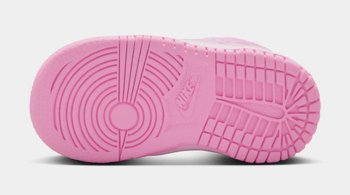 Dunk Low Infant Toddler Lifestyle Shoes (Pink Rise/Playful Pink/Pink Foam/White)