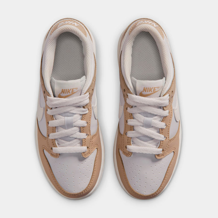 Dunk Low Preschool Lifestyle Shoes (Linen/Platinum Tint/Sail)