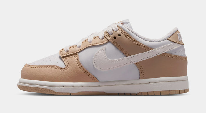 Dunk Low Preschool Lifestyle Shoes (Linen/Platinum Tint/Sail)