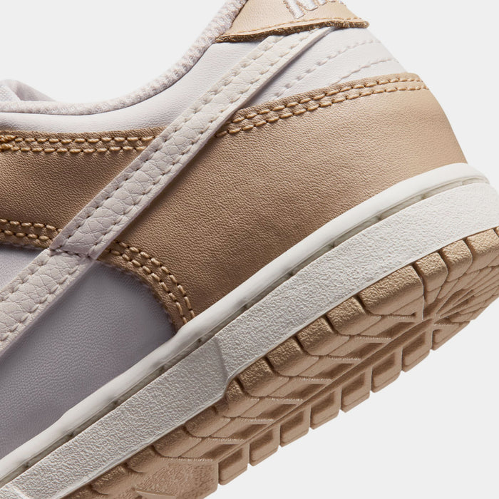 Dunk Low Preschool Lifestyle Shoes (Linen/Platinum Tint/Sail)
