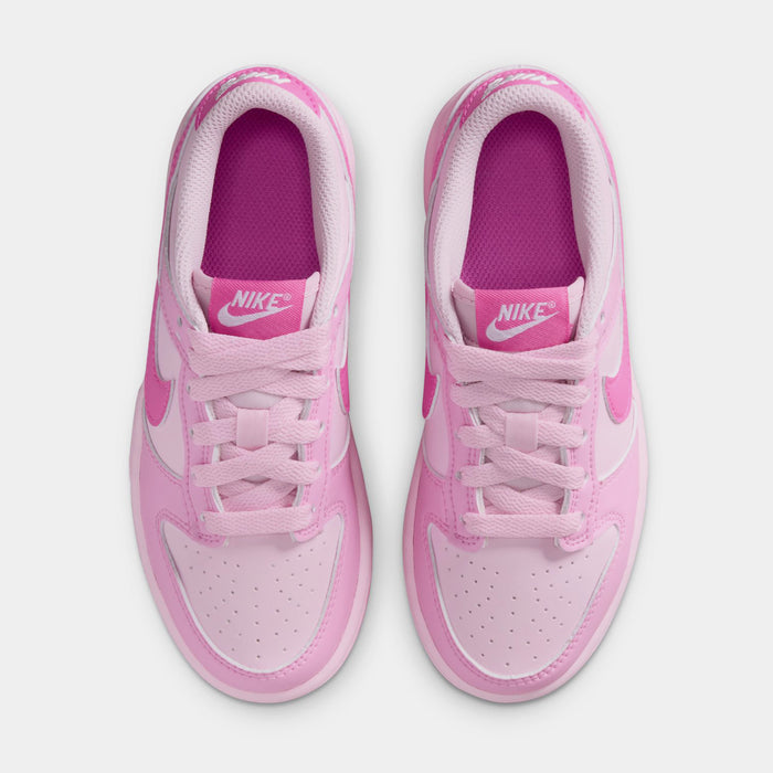 Dunk Low Preschool Lifestyle Shoes (Pink Rise/Playful Pink/Pink/Foam White)