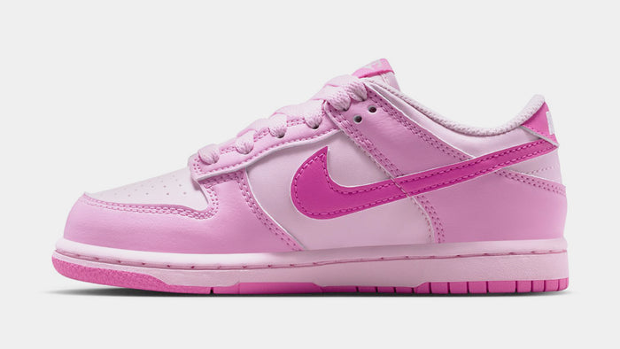 Dunk Low Preschool Lifestyle Shoes (Pink Rise/Playful Pink/Pink/Foam White)