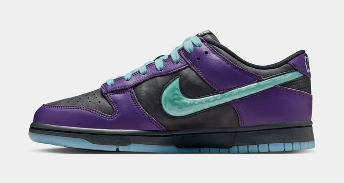 Dunk Low Retro Halloween Mens Lifestyle Shoes ( Black/Grand Purple/Artisan Teal)