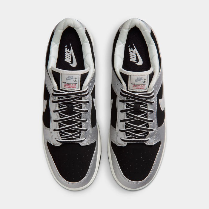 Dunk Low Retro Mens Lifestyle Shoes (Metallic Silver/Black/Sail)