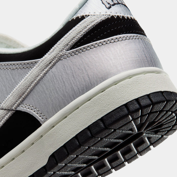 Dunk Low Retro Mens Lifestyle Shoes (Metallic Silver/Black/Sail)