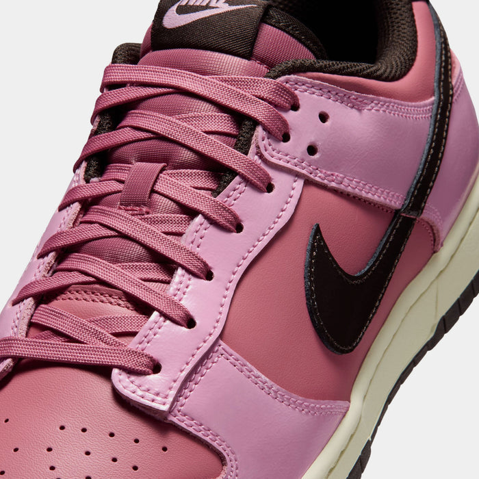 Dunk Low Retro Mens Lifestyle Shoes (Pink Rise/Velvet Brown/Elemental Pink)