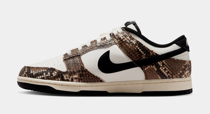 Dunk Low Retro Snake Mens Lifestyle Shoes (Soft Pearl/Black/Mosswood Brown/Sail)