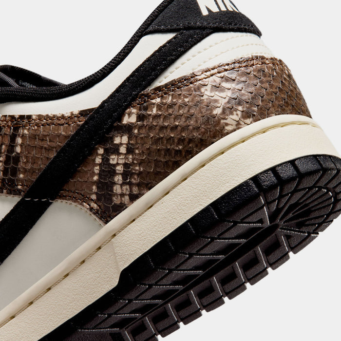 Dunk Low Retro Snake Mens Lifestyle Shoes (Soft Pearl/Black/Mosswood Brown/Sail)