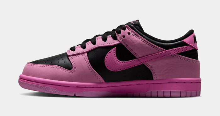 Dunk Low SE Grade School Lifestyle Shoes (Pink Rise/Playful Pink/Black)