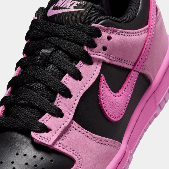 Dunk Low SE Grade School Lifestyle Shoes (Pink Rise/Playful Pink/Black)
