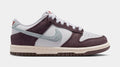 Dunk Low SE Grade School Lifestyle Shoes (White/Glacier Blue/Burgundy Ash)