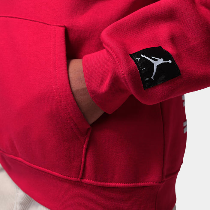 Dynasty Fleece Pullover Grade School Hoodie (Red)