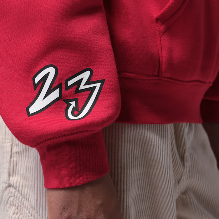Dynasty Fleece Pullover Grade School Hoodie (Red)