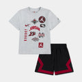 Dynasty Patch Mesh Preschool Set (Black)