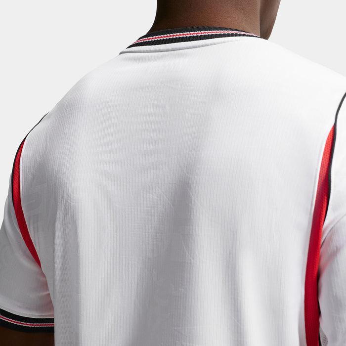 England 2026 Stadium Home Dri Fit Soccer Replica Mens Jersey (White/Speed Red/Obsidian/Obsidian)