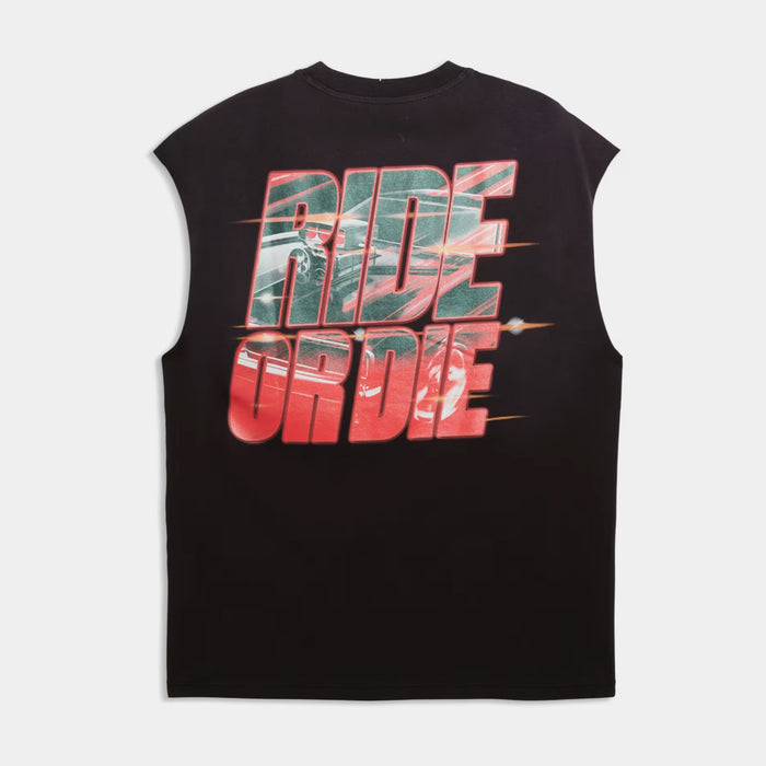 Fast & Furious Cut Off Mens Short Sleeve Shirt (Puma Black)