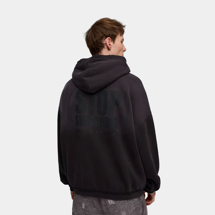 Fast & Furious Pullover Fleece Mens Hoodie (Puma Black)