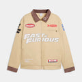 Fast & Furious Workwear Mens Jacket (Cashew Brown)