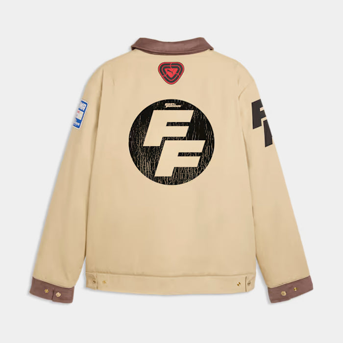 Fast & Furious Workwear Mens Jacket (Cashew Brown)