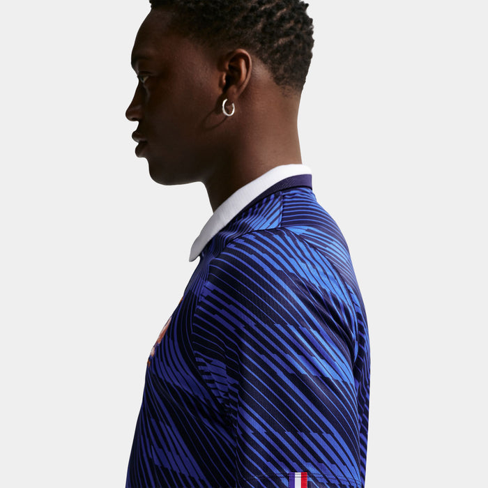 FFF 2026 Stadium Home Dri-FIT Soccer Replica Mens Jersey (Game Royal/Metallic Copper)