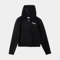 Fine Knit Bling Womens Jacket (Black)