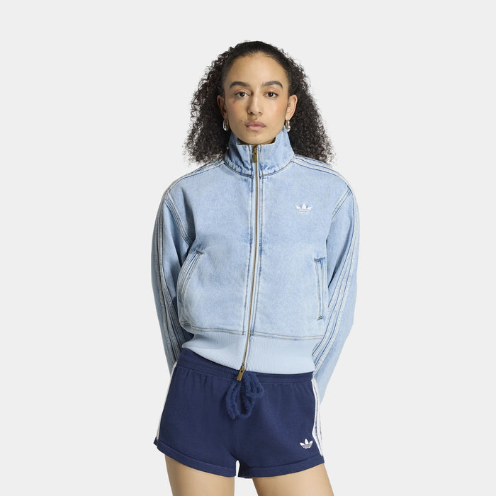 Firebird Denim Tracktop Womens Jacket (Light Denim)