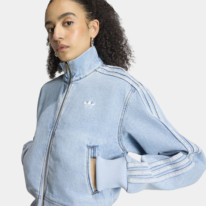 Firebird Denim Tracktop Womens Jacket (Light Denim)